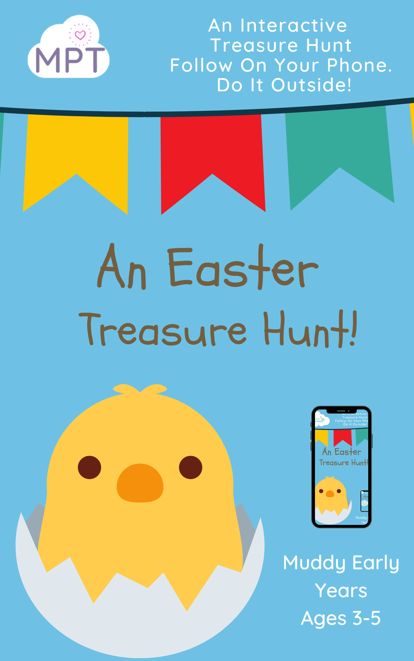 outdoor easter treasure hunt