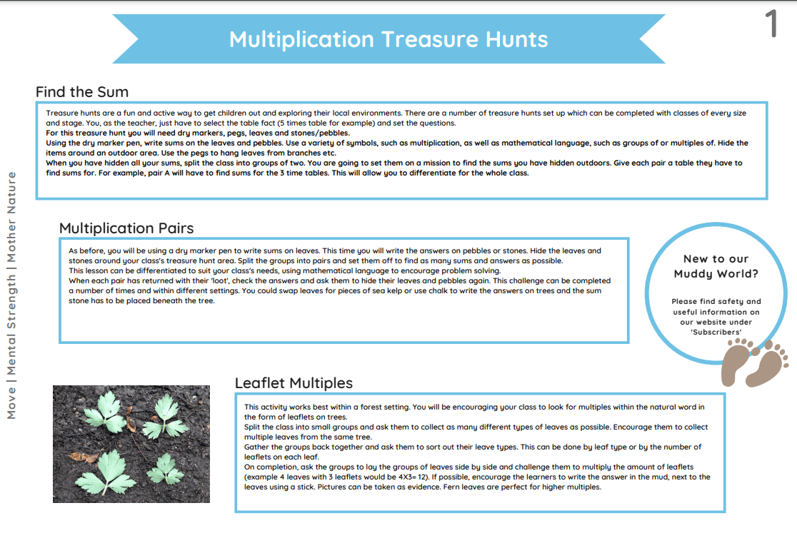 outdoor multiplication