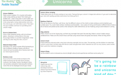 Early Years Outdoors Unicorns