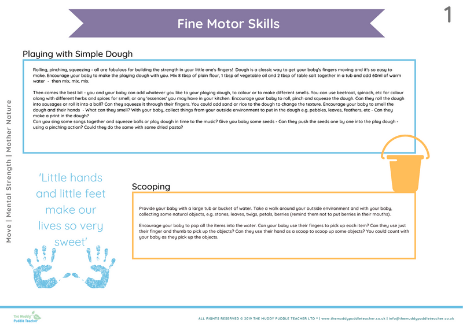 fine motor for babies