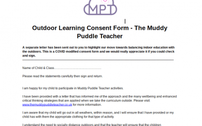 Outdoor Learning Parent Consent Form