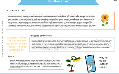 *FREE* Sunflowers EYFS