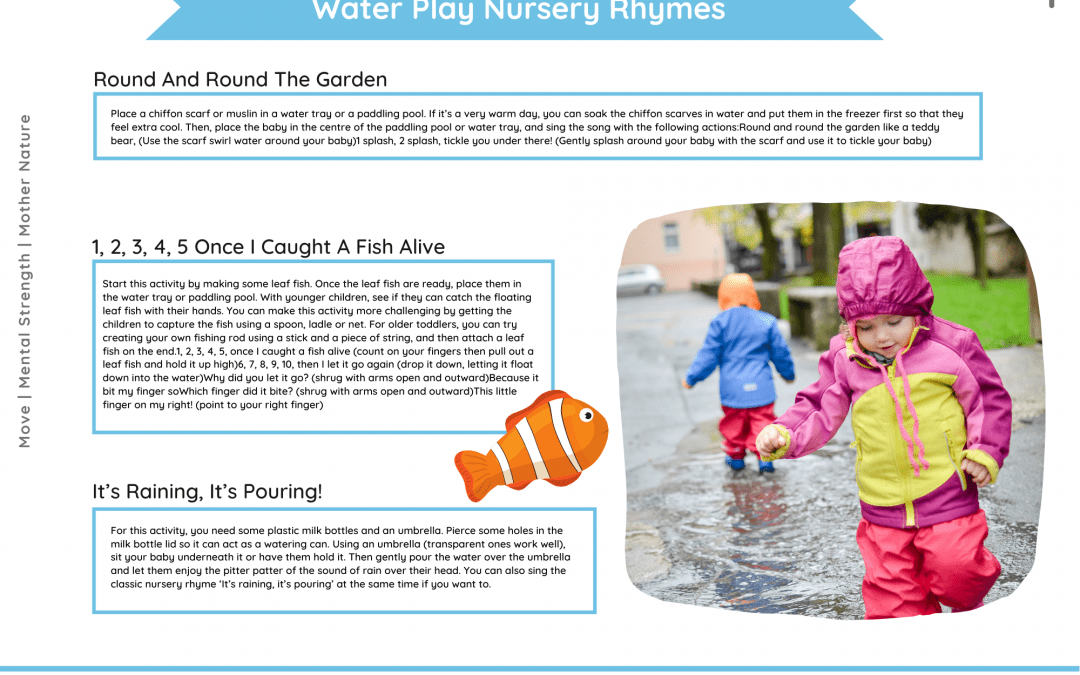 Water Play and Bubbles Ideas Pack