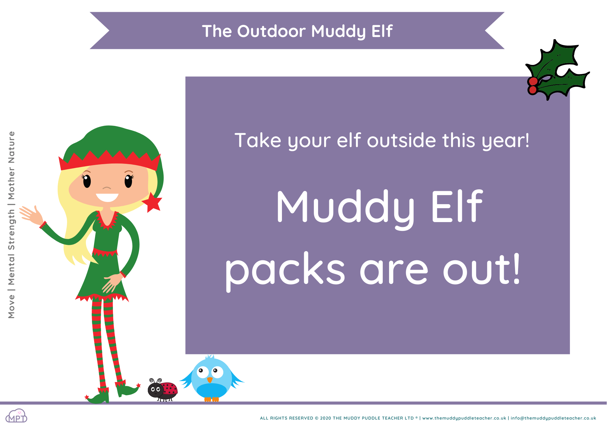 outdoor muddy elf