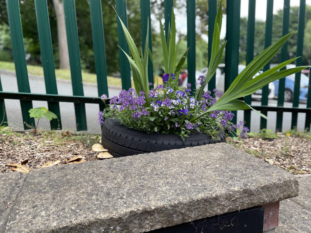 tyres for planting