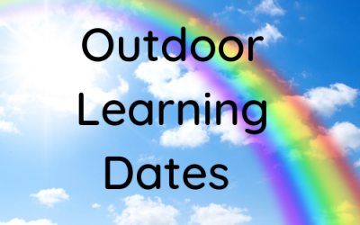 Outdoor Learning Dates 2021/2022