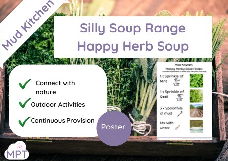 Mud Kitchen: Happy Herb Silly Soup